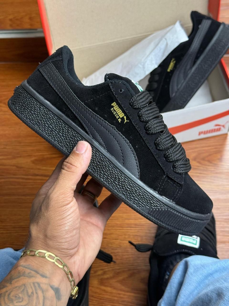 PUMA SUEDE XL BK